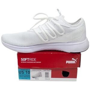 PUMA Womens Star Vital Refresh Sneaker Black Pink Size 10 White Mint Green